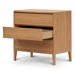 CDT8068-CN 3 Drawers Dresser Unit - Natural Oak