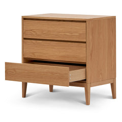 CDT8068-CN 3 Drawers Dresser Unit - Natural Oak