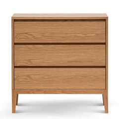 CDT8068-CN 3 Drawers Dresser Unit - Natural Oak