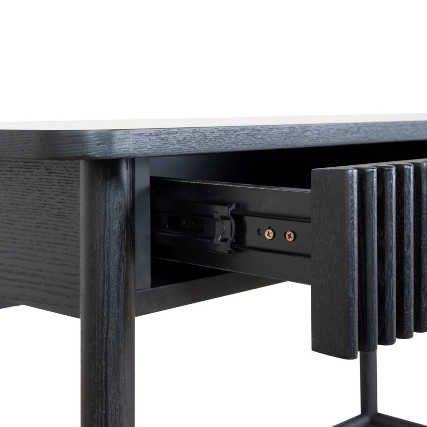 1.2m Home Office Desk - Black - View 16