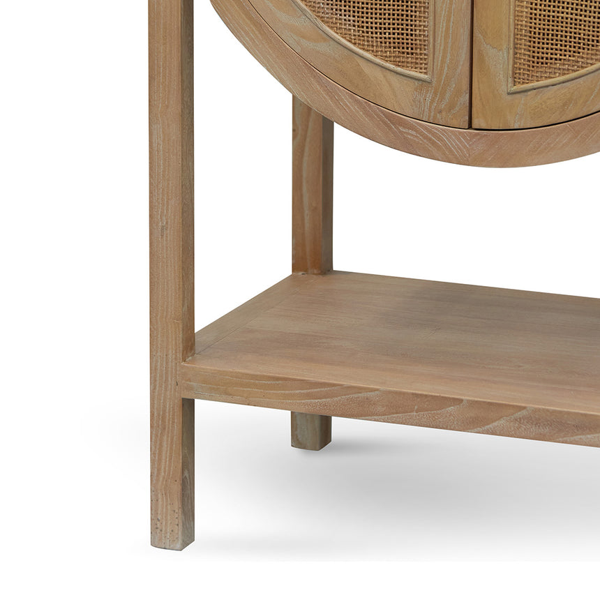 65.5cm Rattan Door Cabinet - Natural - View 9
