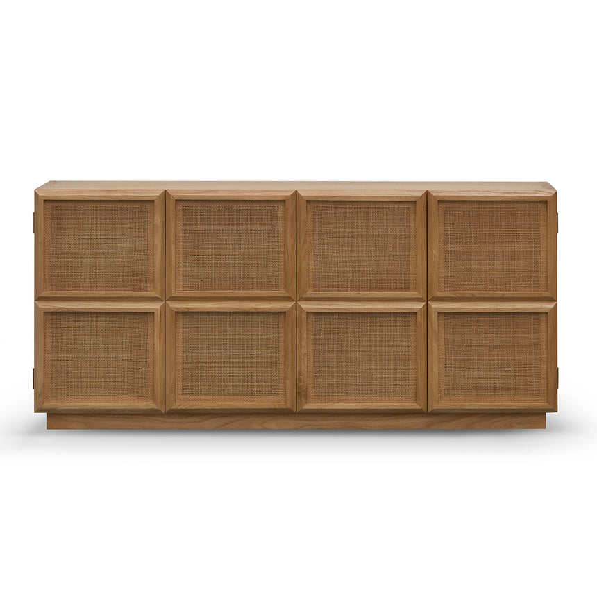 1.8m Rattan Door Sideboard - Natural - View 2
