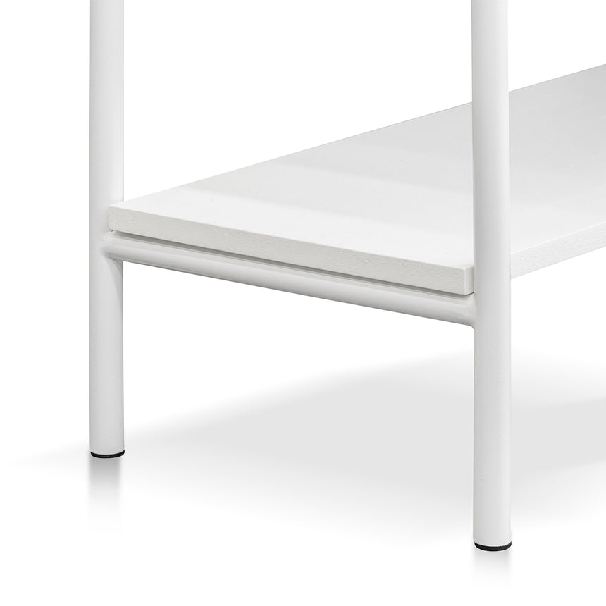 1.8m Console Table - White - View 12