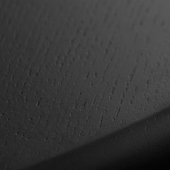 CDT8234-DW 1.4m Round Dining Table - Full Black