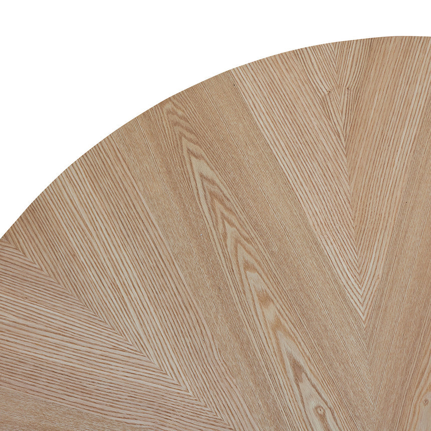 1.2m Round Dining Table - Natural - View 3