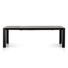 Ex Display - CDT8267-DW Extendable Wooden Dining Table - Black