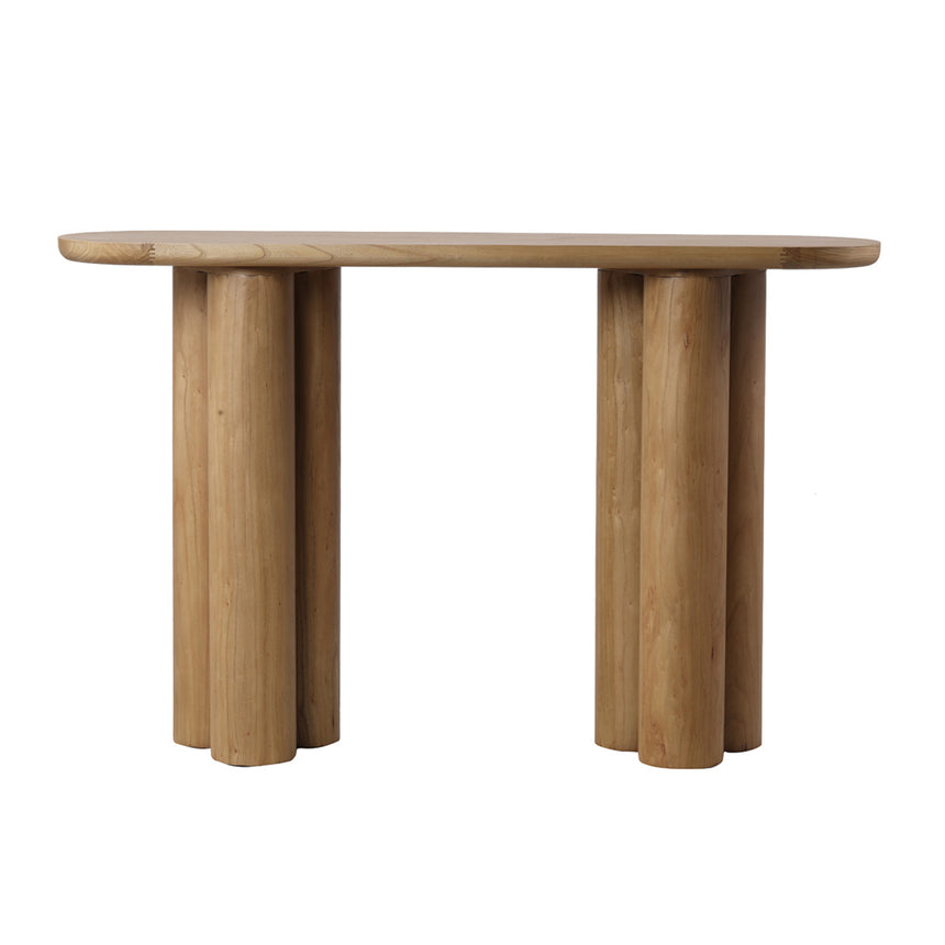 1.52m ELM Console Table - Natural - View 2