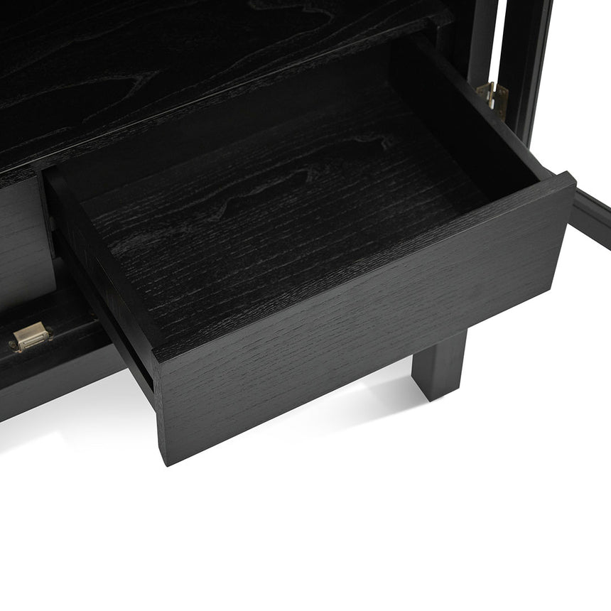 Glass Cabinet - Full Black - View 7