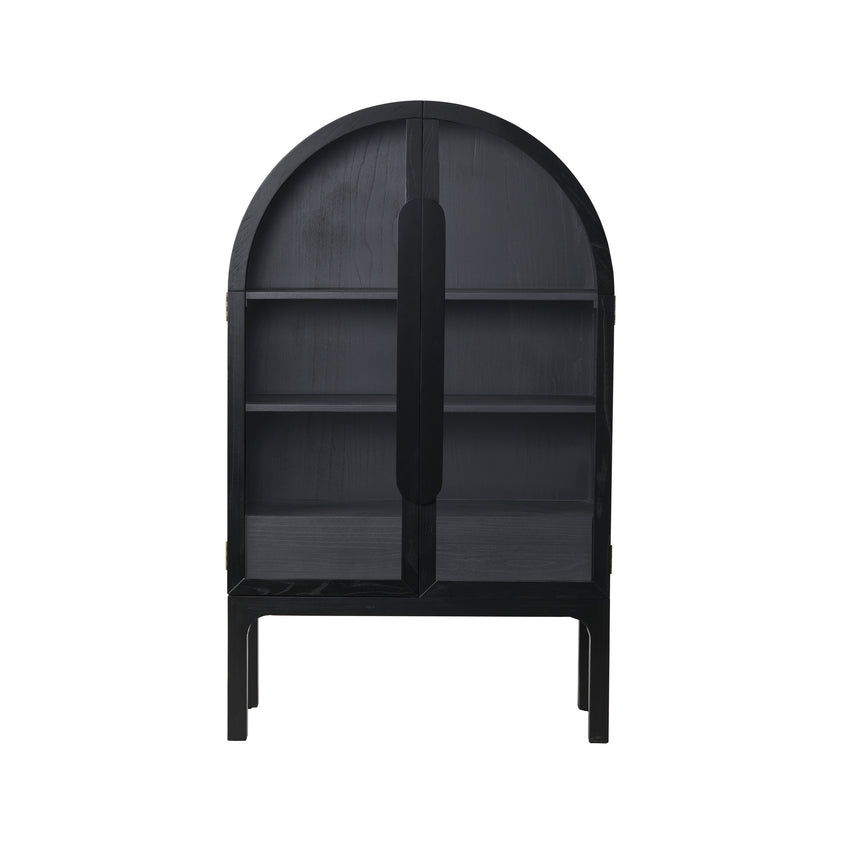 Glass Cabinet - Full Black - View 2