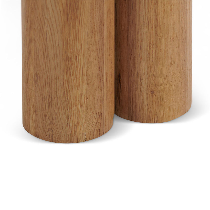 1.6m Console Table - Natural - View 9