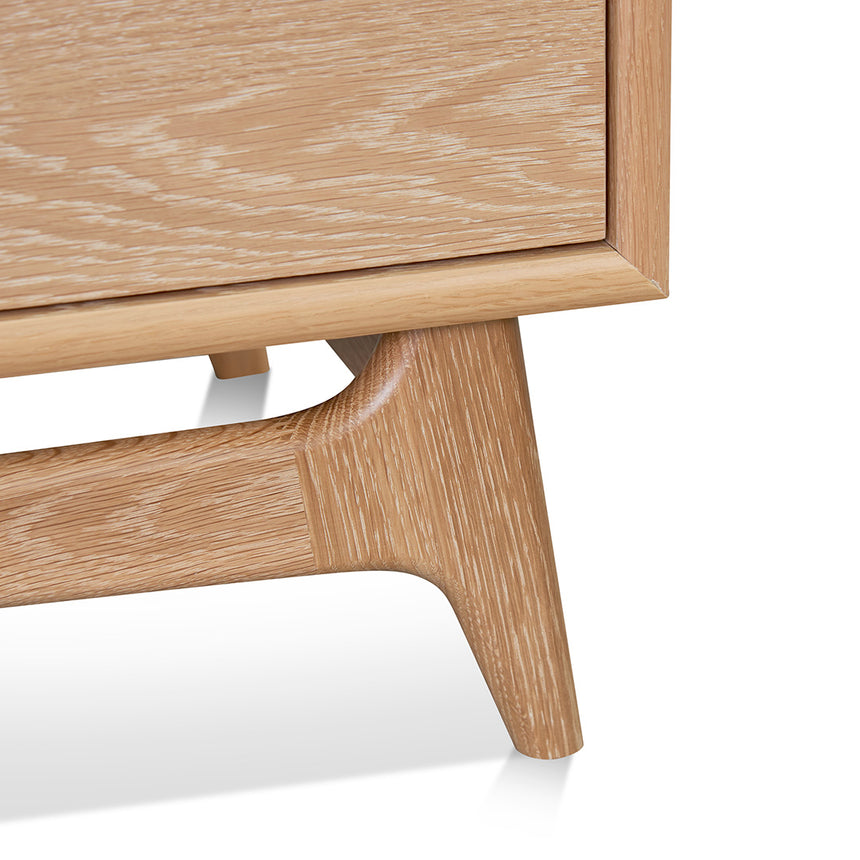 Wide Sideboard Unit with Drawers - Natural Oak - View 10