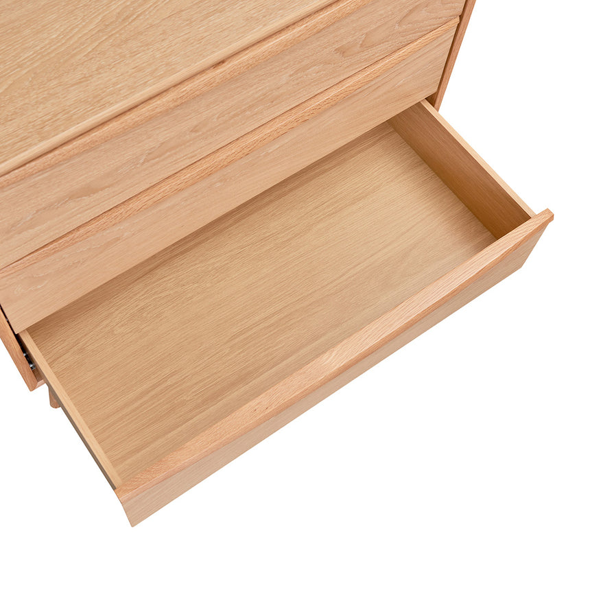 3 Drawer Chest - Natural Oak - View 6
