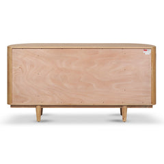 CDT8406-NI 1.7m Natural Elm Sideboard - Rattan Doors