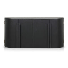 160cm Sideboard | Full Black | Myka Home