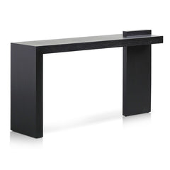 CDT8408-NI 1.6m ELM Console Table - Full Black