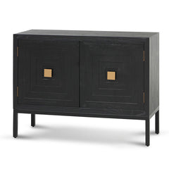 CDT8416-NI 1.08m Elm Sideboard Unit - Full Black
