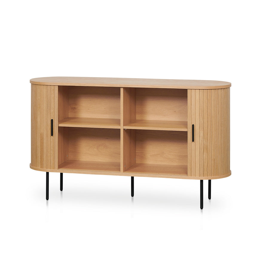 1.4m Wooden Buffets Unit - Natural - View 4