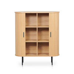 Ex Display - CDT8438-KD 1.18 (H) Wooden Storage Cabinet - Natural