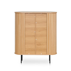 CDT8438-KD 1.18 (H) Wooden Storage Cabinet - Natural