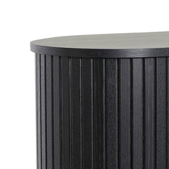 CDT8439-KD 1.18 (H) Wooden Storage Cabinet - Full Black