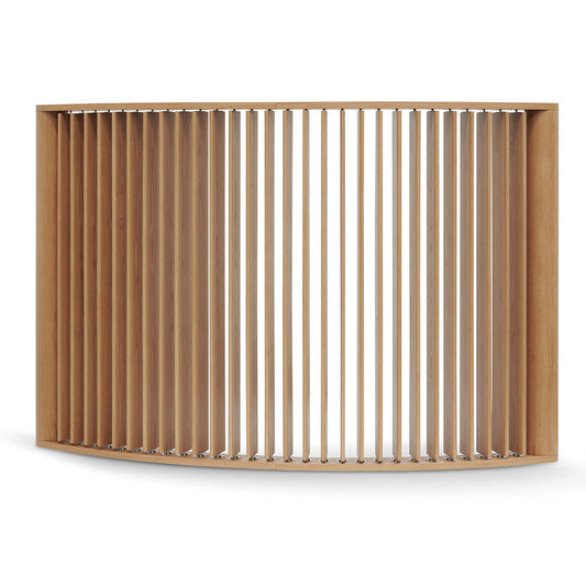 CCF8491-CN 3m Curved Wall Stand - Natural Oak