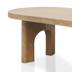 CDT8508-NI 2.8m oval dining table - Natural