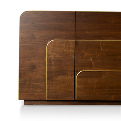 CDT8517-VA 2m Buffet Unit - Walnut