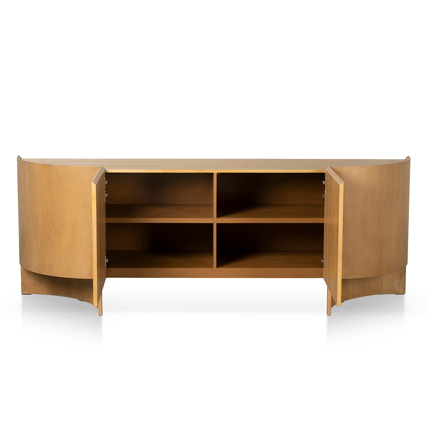 2.2m Buffet Unit - Dusty Oak - View 3