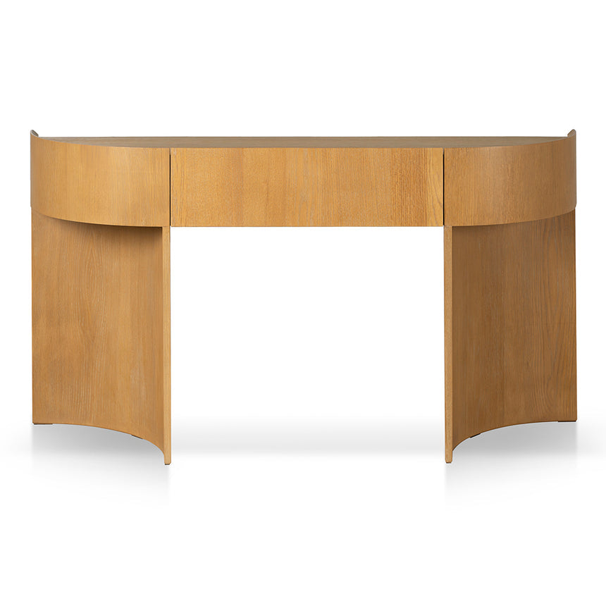 1.5m Console Table - Dusty Oak - View 2