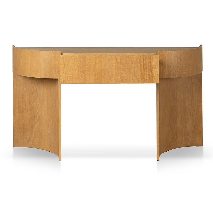 1.5m Console Table - Dusty Oak - View 3