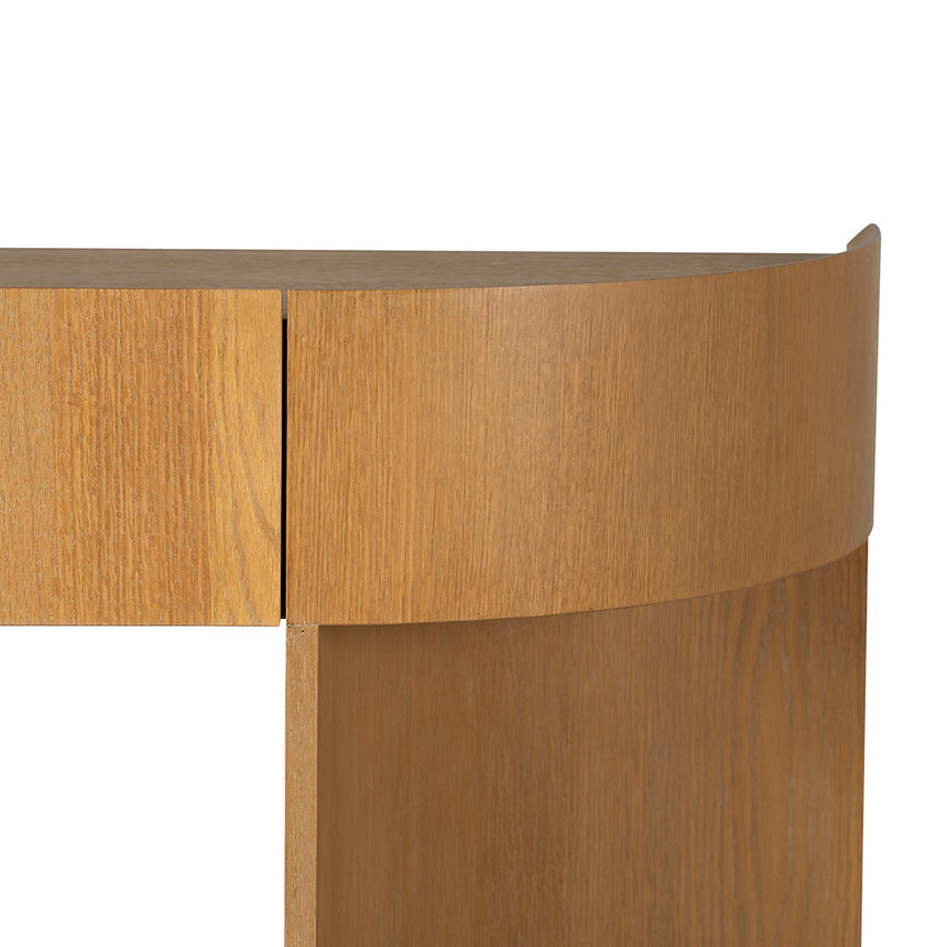 1.5m Console Table - Dusty Oak - View 7