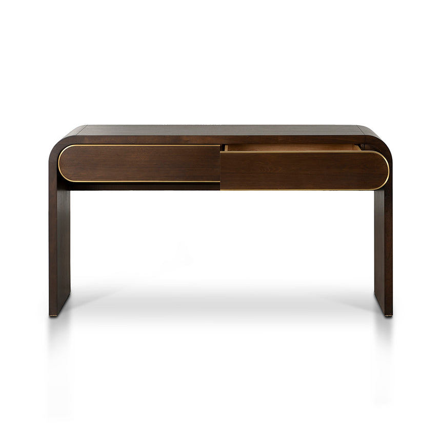 1.5m Console Table - Walnut - View 5