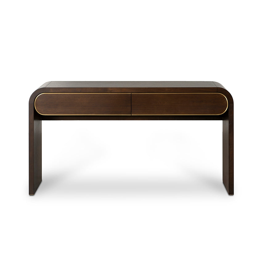 1.5m Console Table - Walnut - View 2