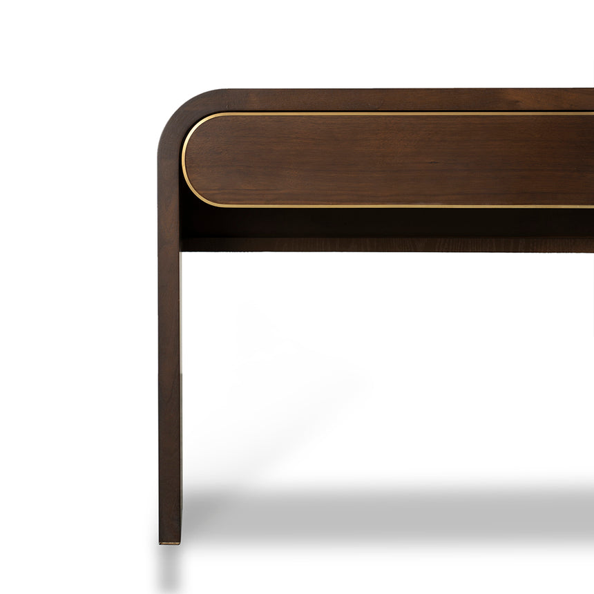 1.5m Console Table - Walnut - View 6