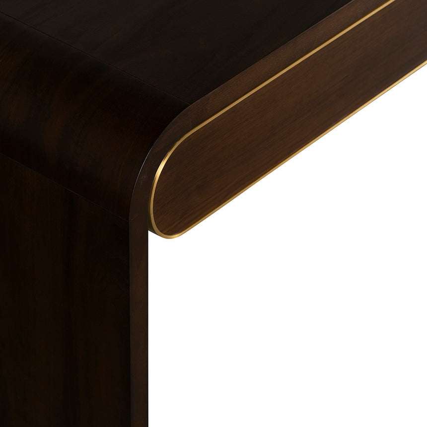 1.5m Console Table - Walnut - View 15
