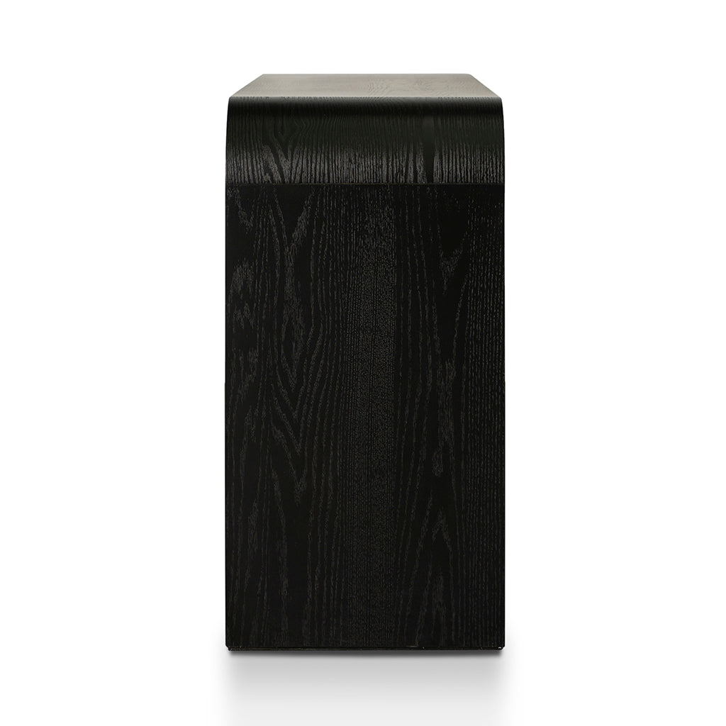 1.5m Console Table - Textured Espresso Black - View 6