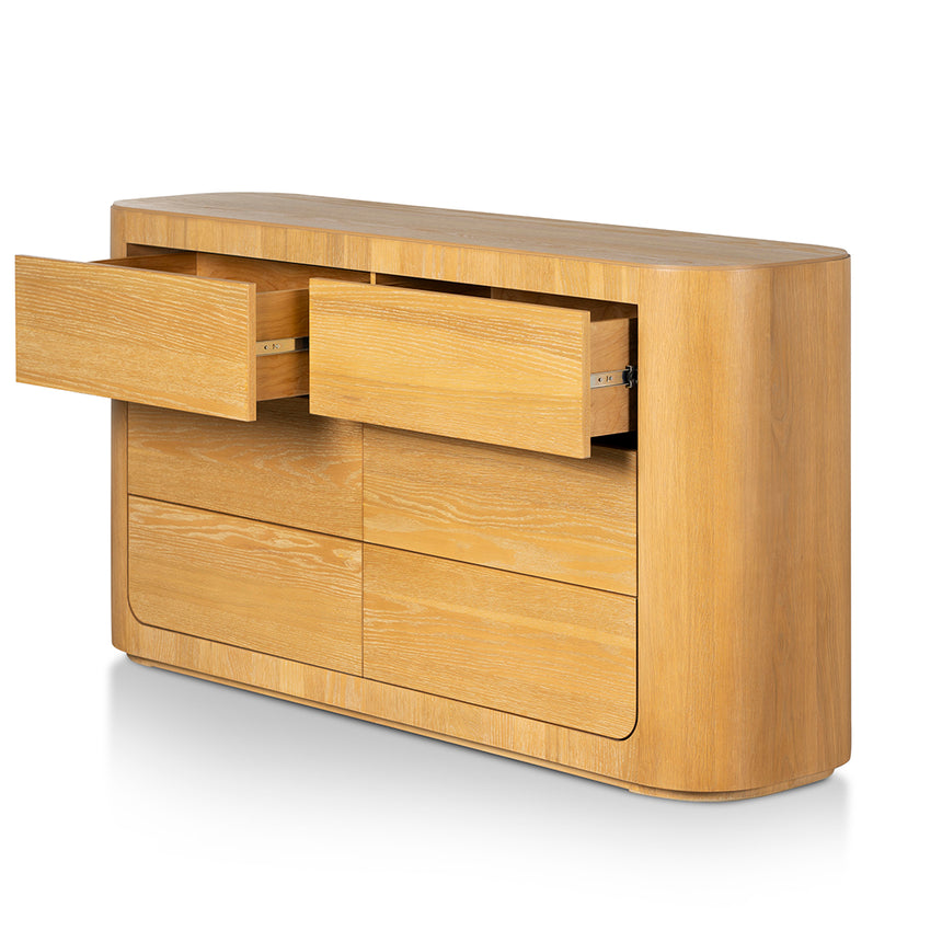 1.6m Dresser Unit - Dusty Oak - View 4