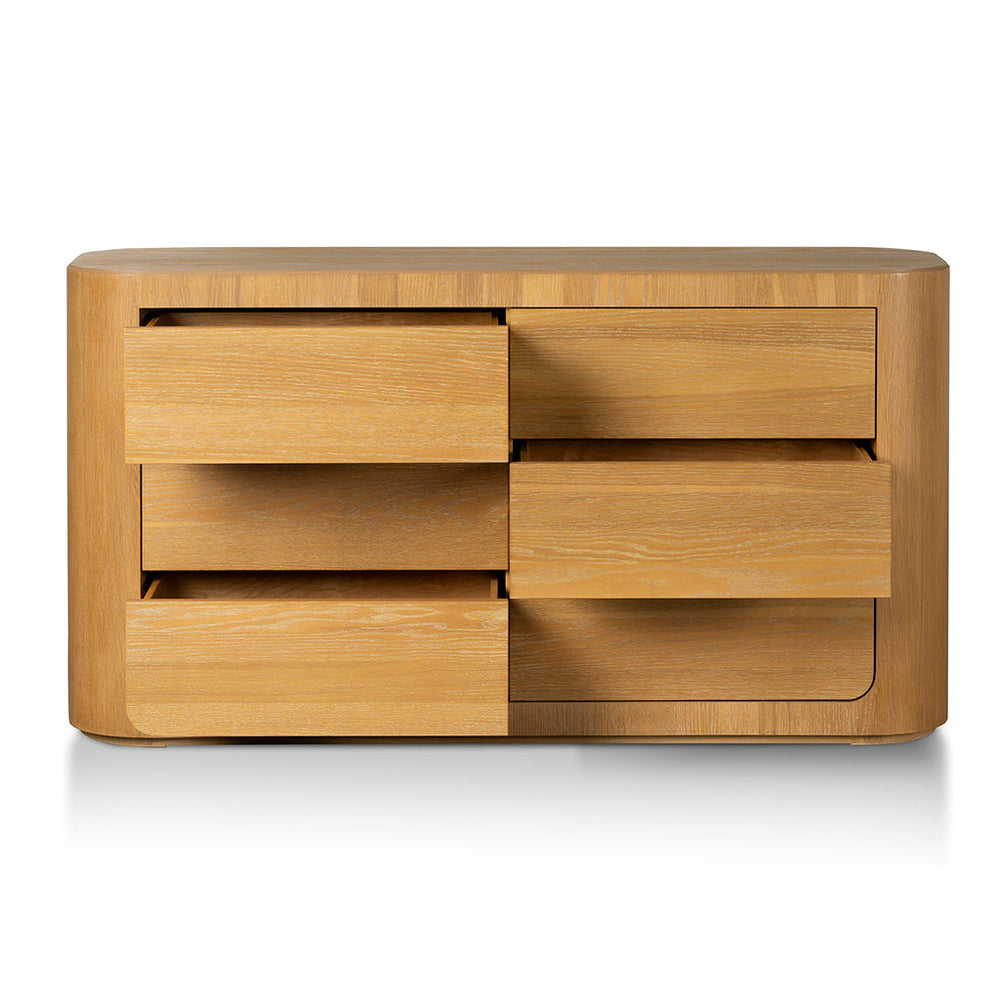 1.6m Dresser Unit - Dusty Oak - View 6