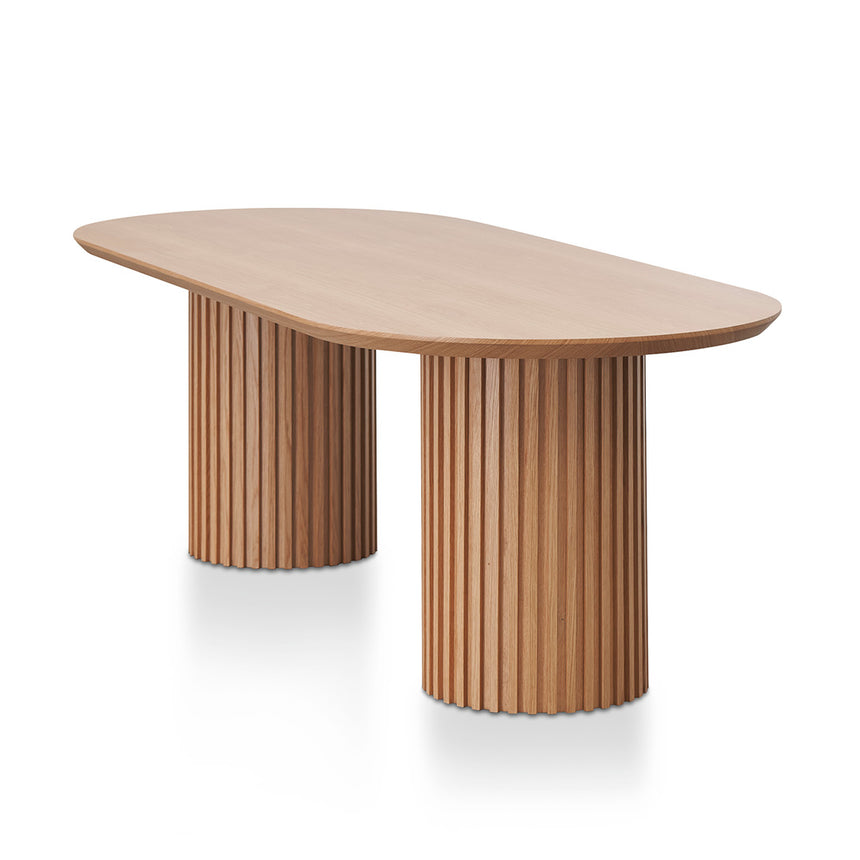 2.4m Dining Table - Natural - View 5