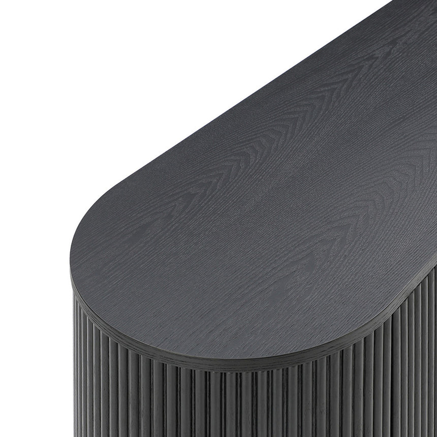1.8m Sideboard Unit - Black - View 7