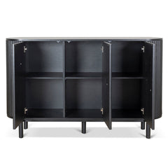 CDT8622-KD 1.6m Sideboard Unit - Full Black