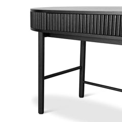 CDT8624-KD 1.2m Home Office Desk - Full Black