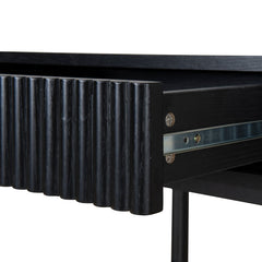 CDT8624-KD 1.2m Home Office Desk - Full Black