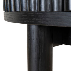 CDT8624-KD 1.2m Home Office Desk - Full Black