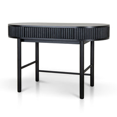 CDT8624-KD 1.2m Home Office Desk - Full Black