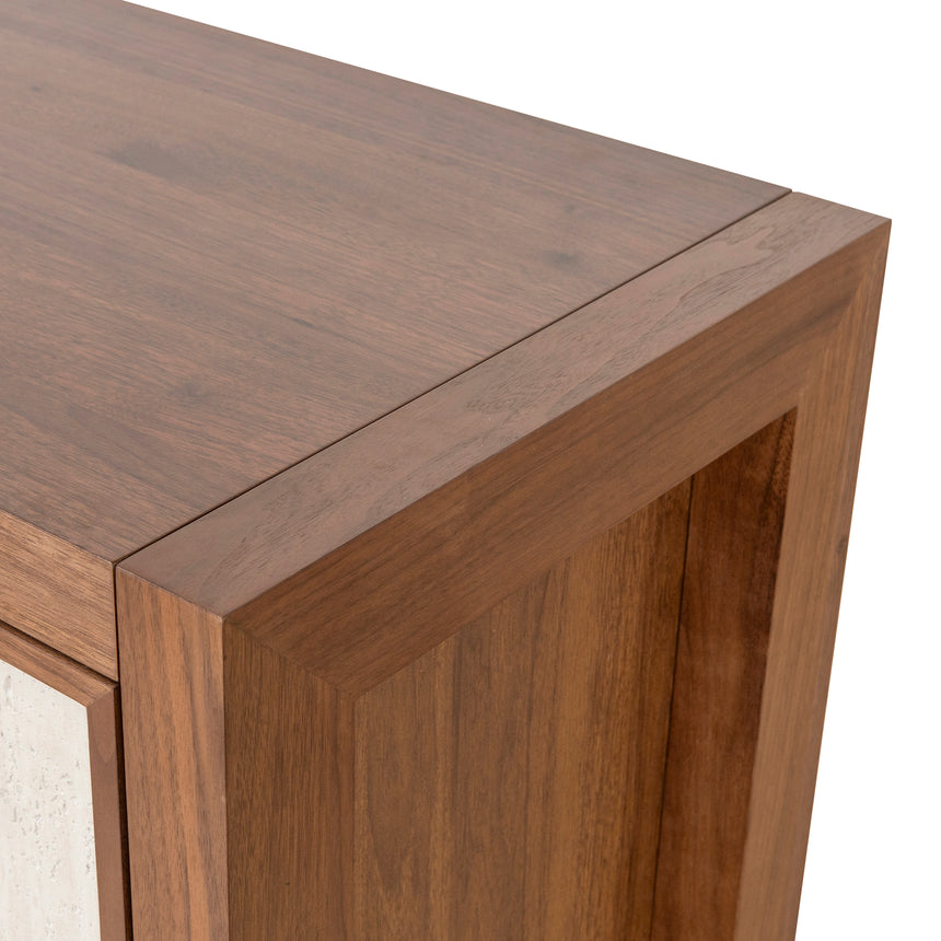Beige Door Sideboard Unit - Walnut - View 10