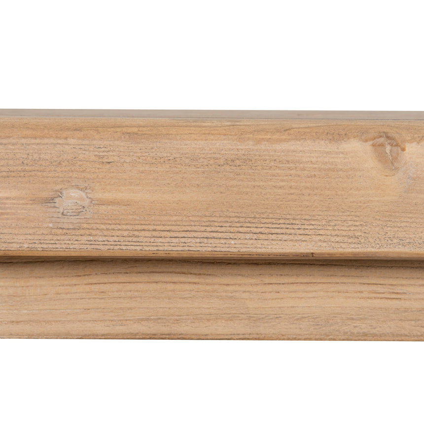 2.44m Elm Dining Table - Natural - View 10