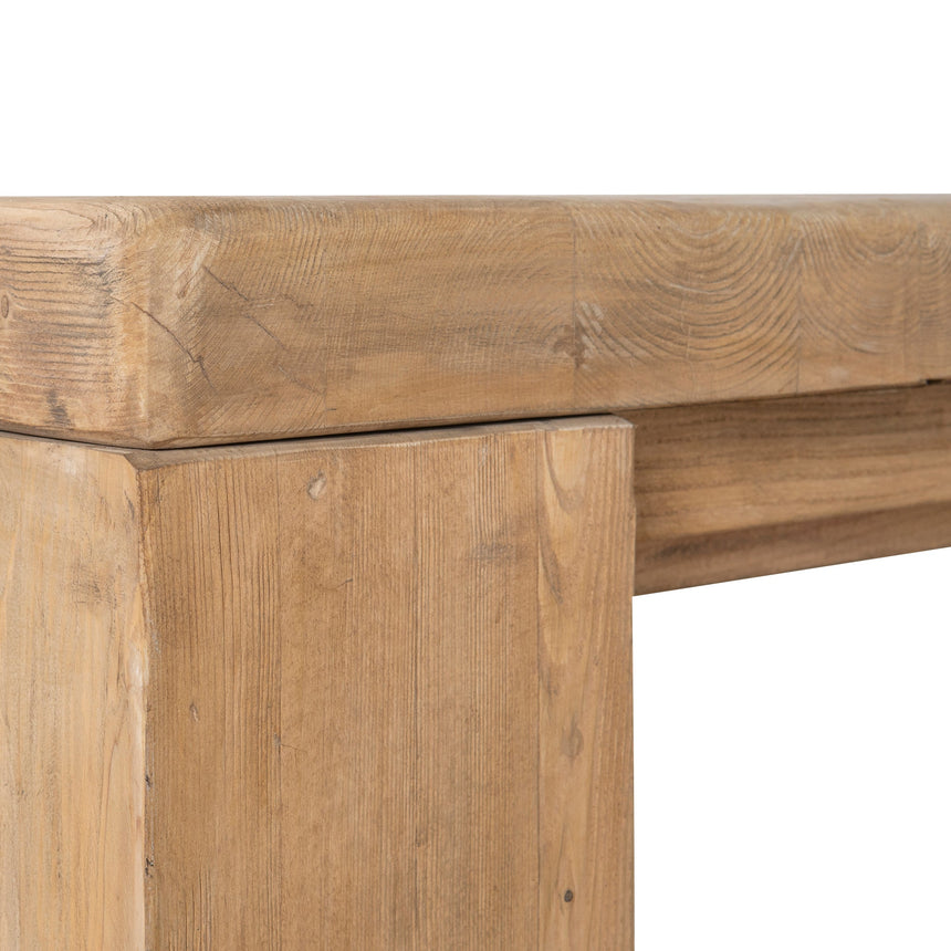 3m Elm Dining Table - Natural - View 9