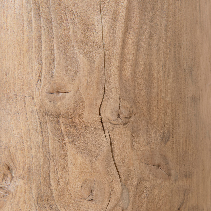1.83m Elm Console Table - Natural - View 11