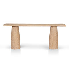 CDT8654-NA 1.83m Elm Console Table - Natural